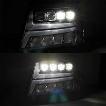 AlphaRex Nova-Series LED Heads: Chevy Tahoe/Suburban/Avalanche (07-13) - Gloss Black (Set) - 880287