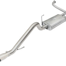 AFE MACH Force-Xp 3 IN 409 Stainless Steel Cat-Back Exhaust System w/Polished Tip (2005-2015 Xterra) - 49-46110-P