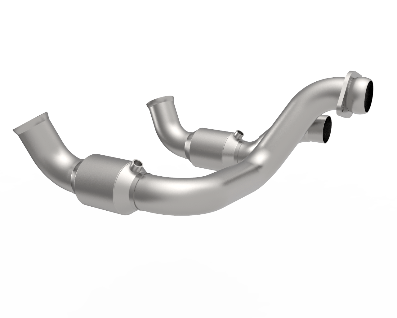Kooks 3" Stainless Steel H.O GREEN Catted OEM Connections (2020-2022 F250 / F350 Super Duty 7.3L) - 14003400