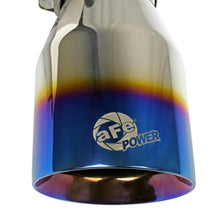 AFE MACH Force-Xp 304 Stainless Steel Clamp-on Exhaust Tip Blue Flame - 49T25404-L071
