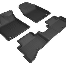 3D MAXpider 2017-2019 Kia Niro Kagu 1st & 2nd Row Floormats - Black