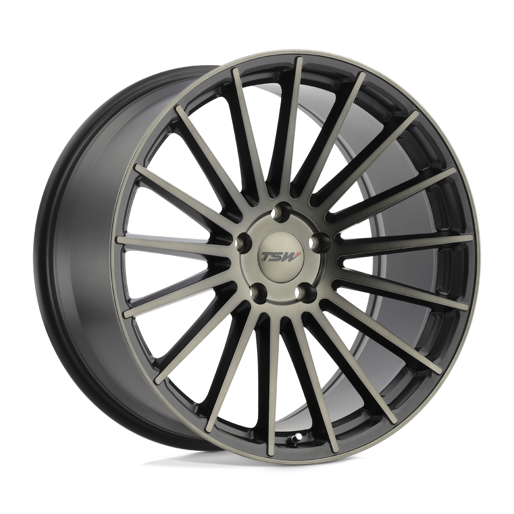 TSW Wheels Luco 18X8.5 in Matte Black W/ Machine Face & Dark Tint - 5X4.25 Bolt, 40 Offset - 1885LCU405108M72
