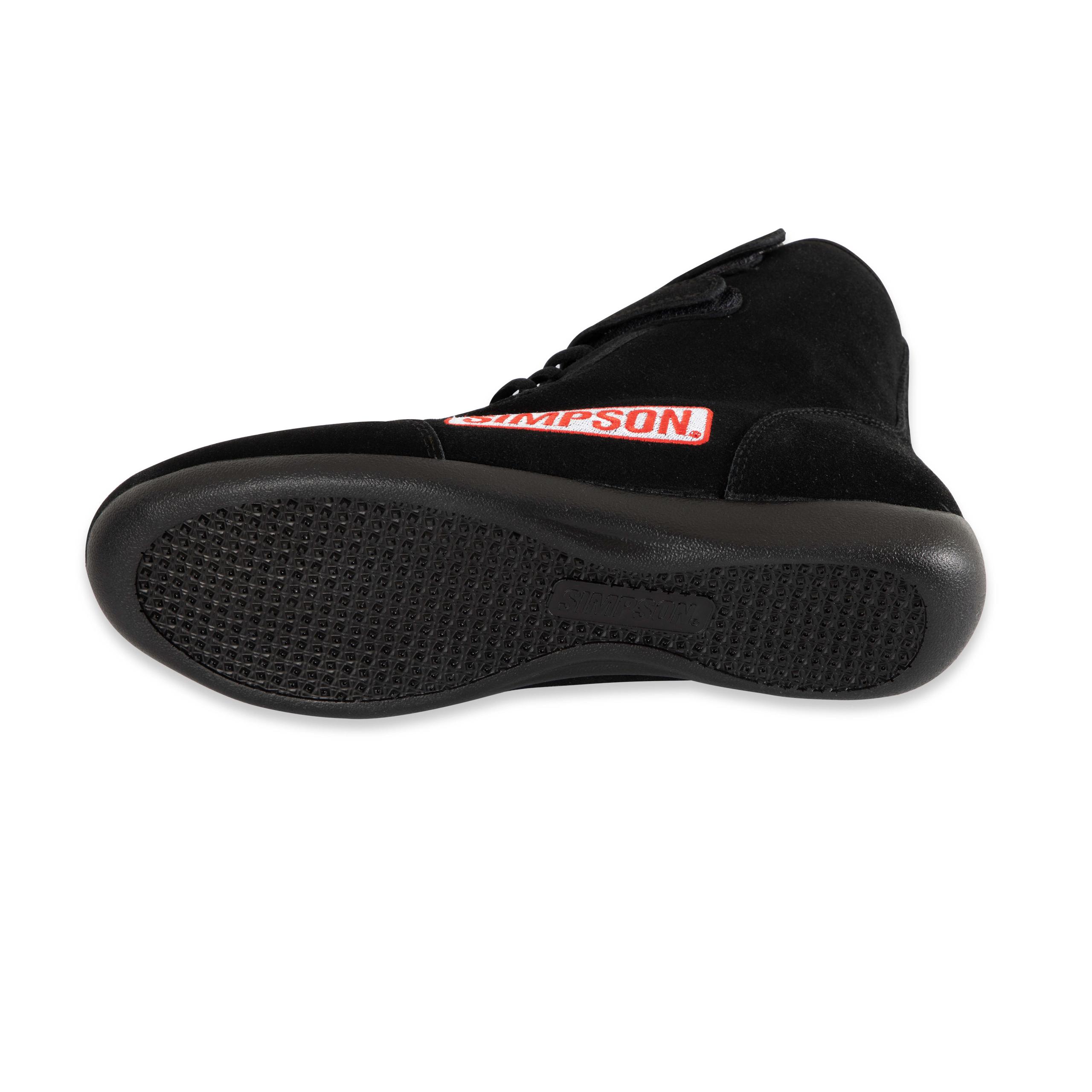 Simpson Racing Hightop Shoes - 28750BK