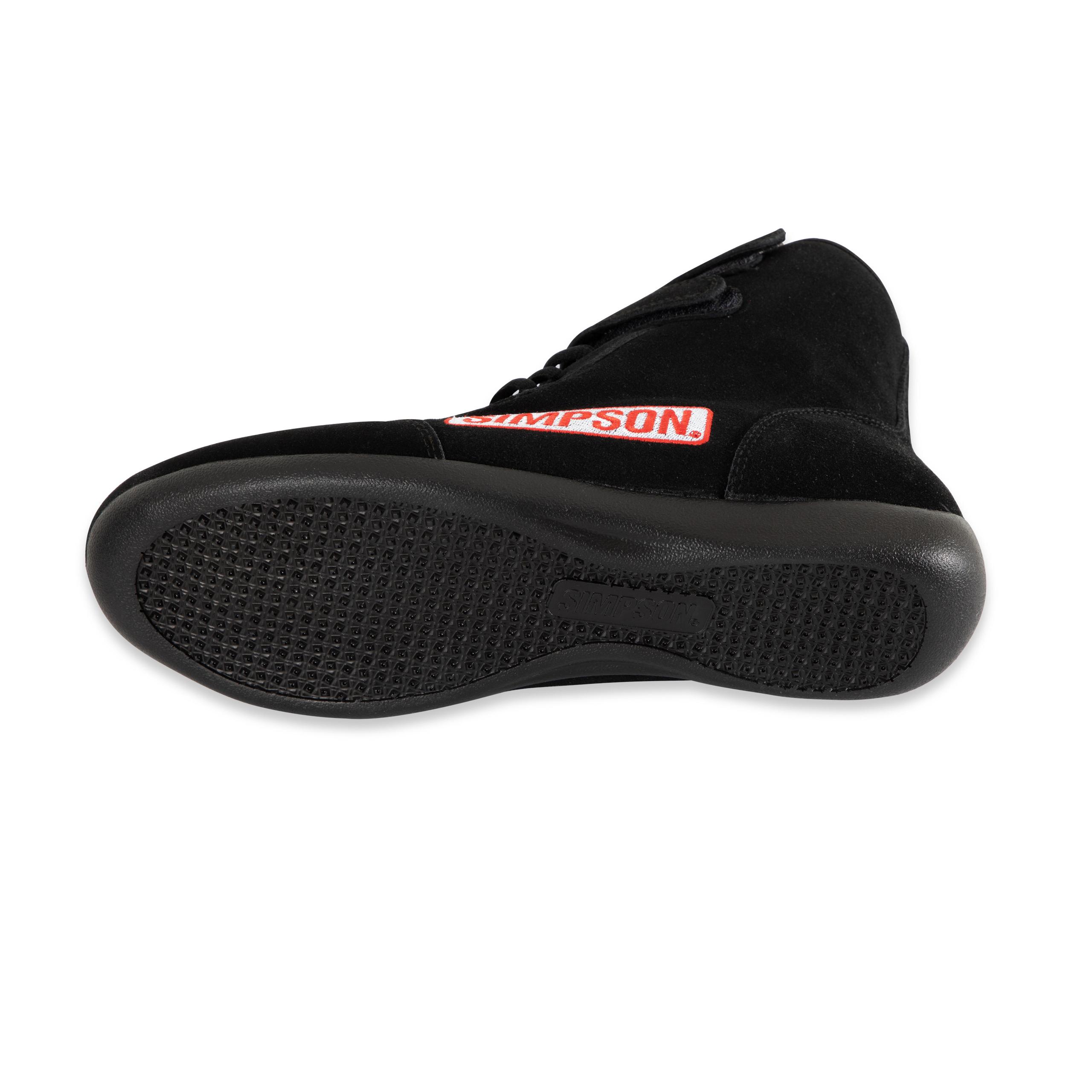 Simpson Racing Hightop Shoes - 28115BK