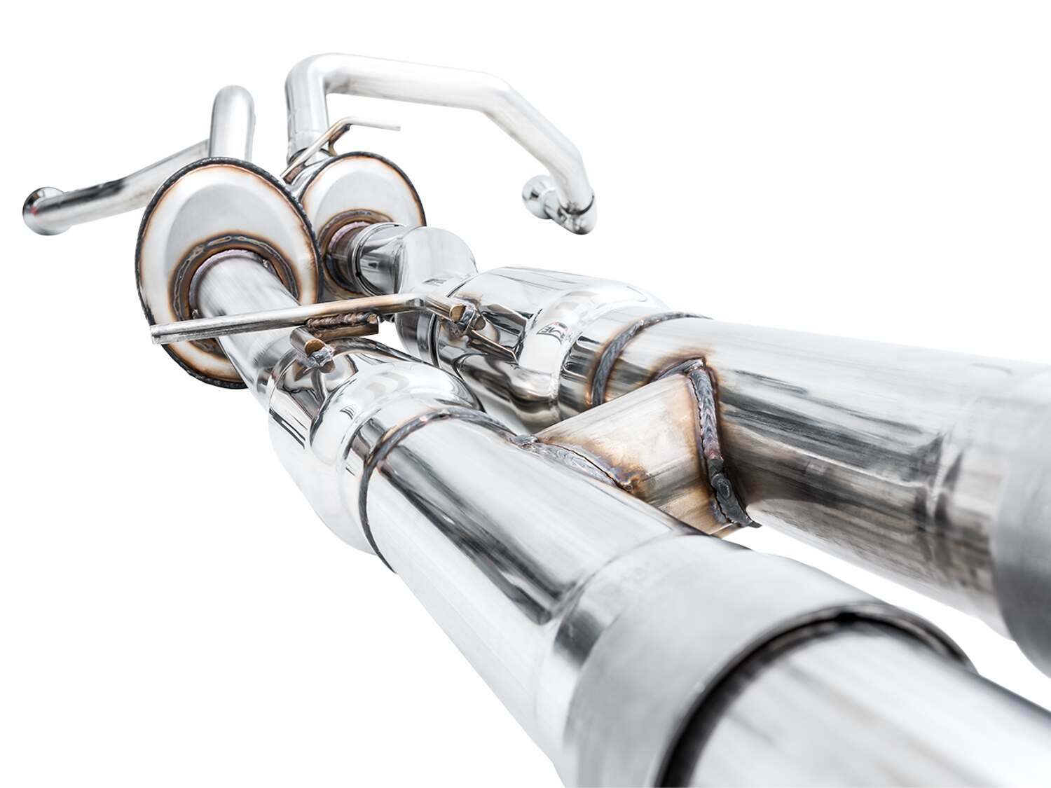 AWE 0FG Catback Exhaust for RAM TRX - Chrome Silver Tips - 3015-32004