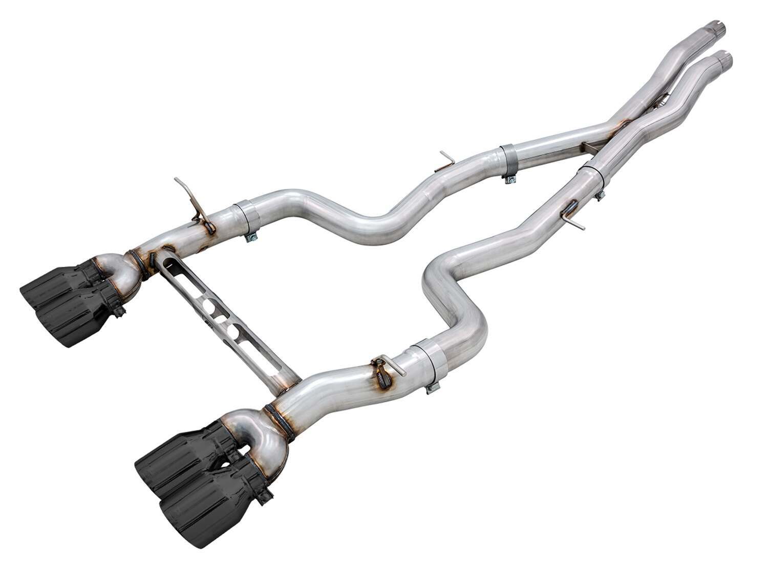 AWE Track Edition exhaust - Diamond Black Tips (F8X M3 / M4) - 3020-43087