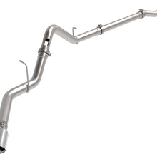 AFE Large Bore-HD 3 IN 409 Stainless Steel DPF-Back Exhaust System w/Polished Tip (2023-2024 Silverado 1500 , Sierra 1500) - 49-44144-P
