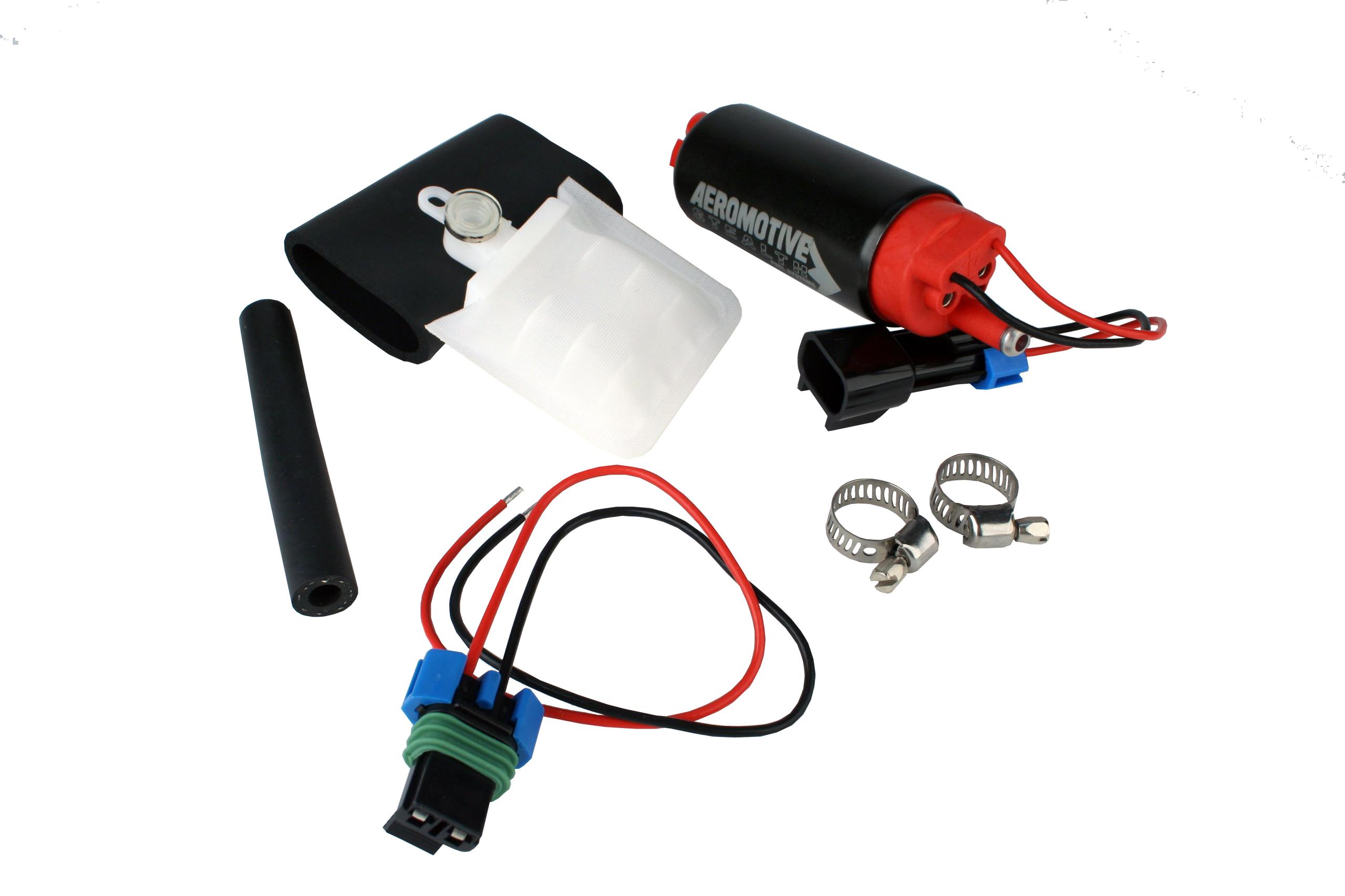 Aeromotive 340 Fuel Pump, Offset Inlet - 11541
