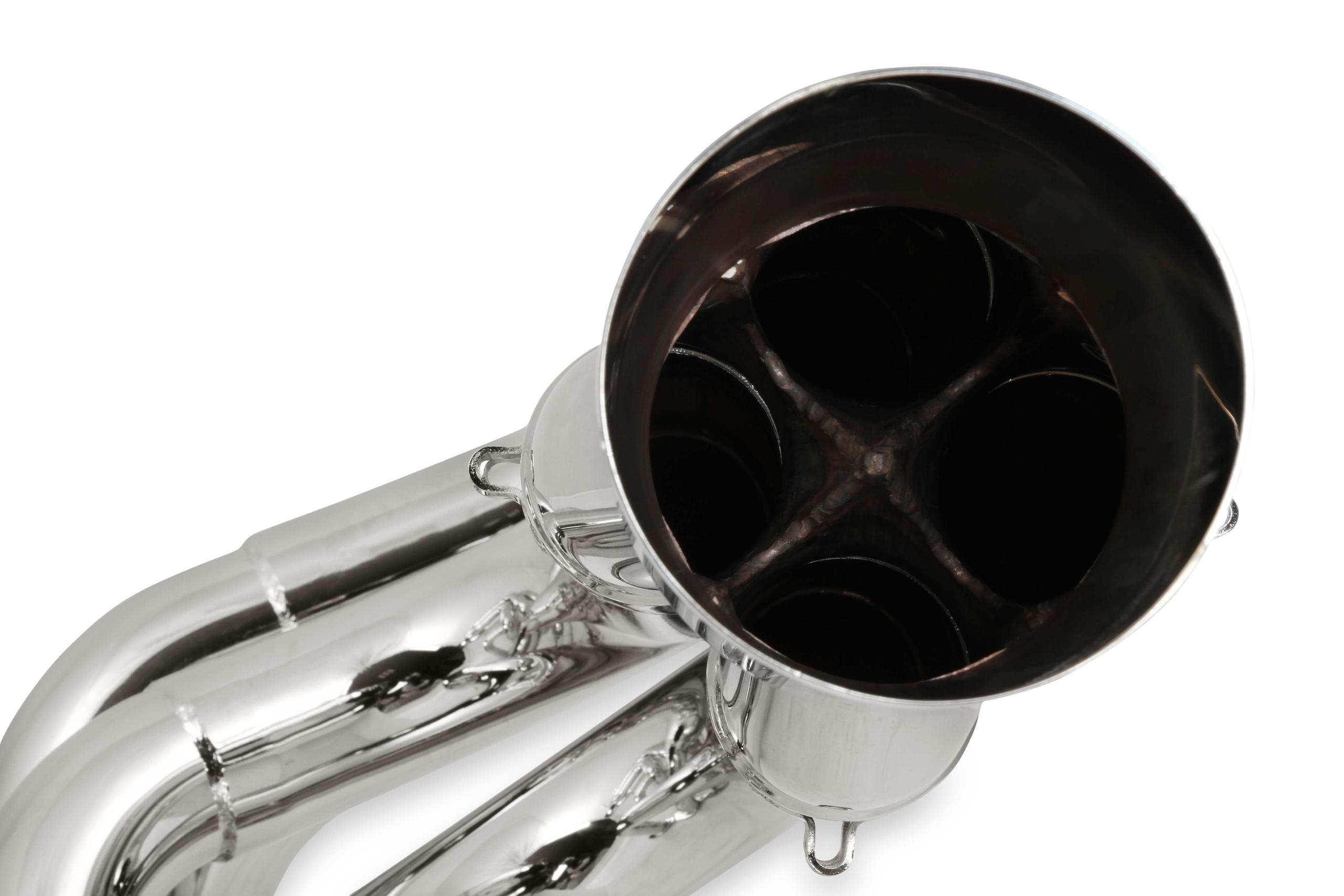 Hooker 3-Step Drag Headers - Chrome (Big Block Chevy) - 2502-6HKR