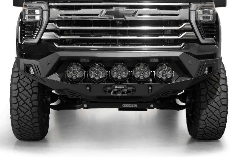 Addictive Desert Designs 2023-2025 Chevrolet Silverado 2500, 3500 Bomber HD Front Bumper - F820043500103