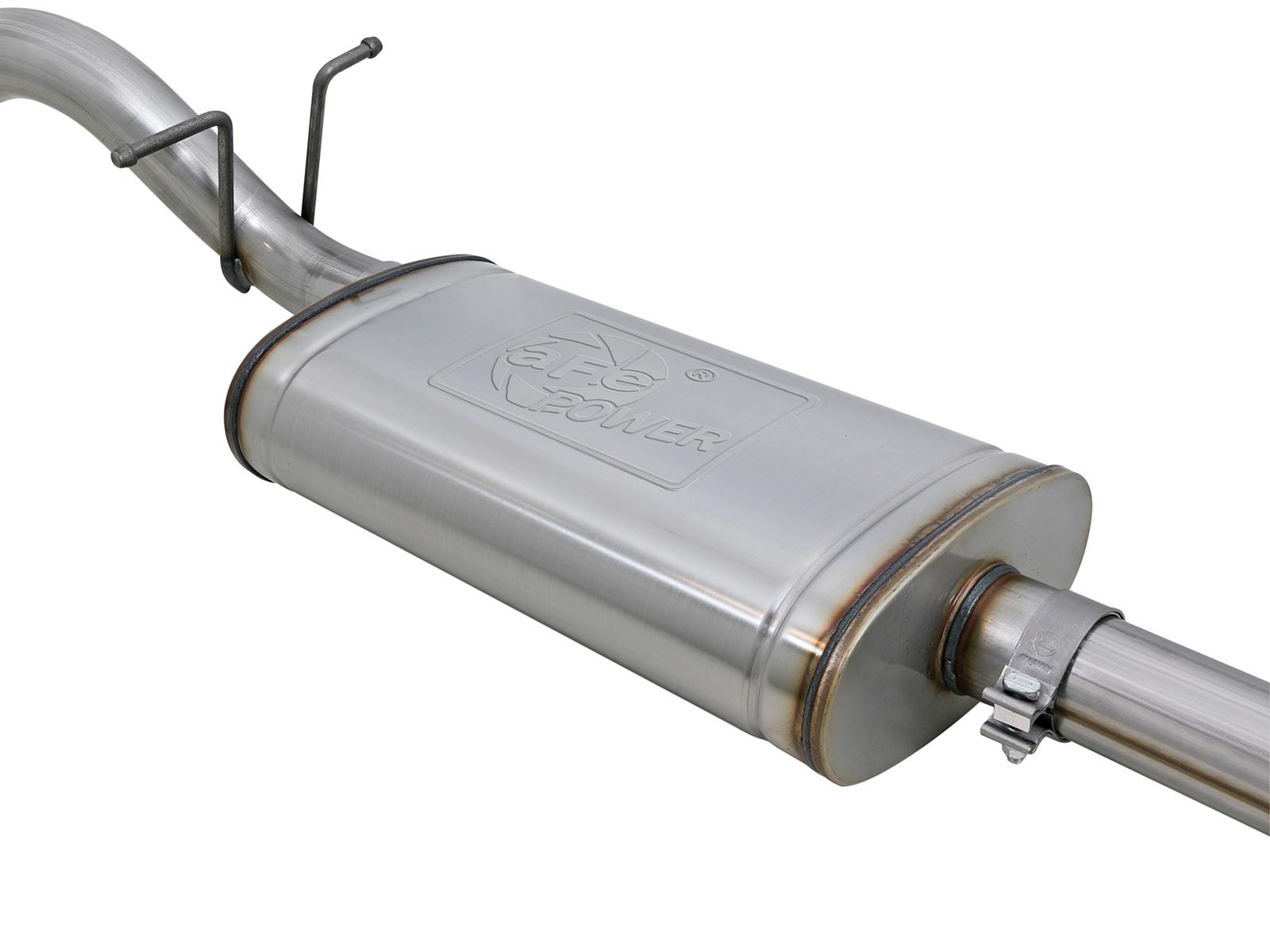 AFE MACH Force-Xp 3 IN 409 Stainless Cat-Back Hi-Tuck Exhaust System w/ Polished Tip (2015-2021 Colorado, Colorado, Canyon, Canyon) - 49-44099-P