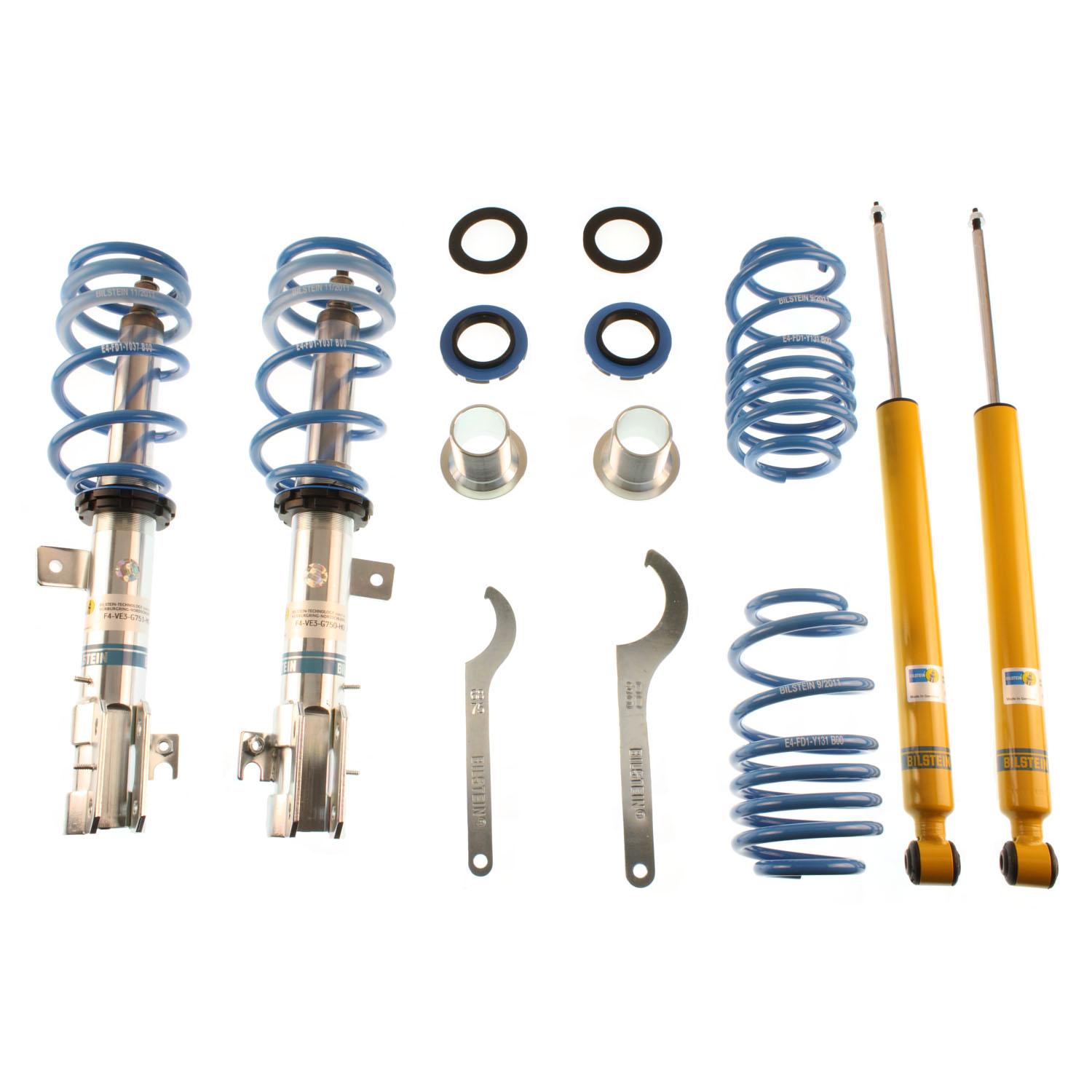 Bilstein B14 (PSS) Front and Rear Suspension Kit (Ford Fiesta 2019-2011, Mazda 2 2014-2011) - 47-167490
