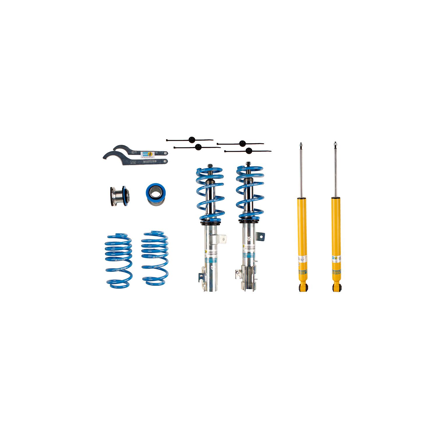 Bilstein B14 (PSS) Front and Rear Suspension Kit (Ford Fiesta 2019-2014) - 47-242043
