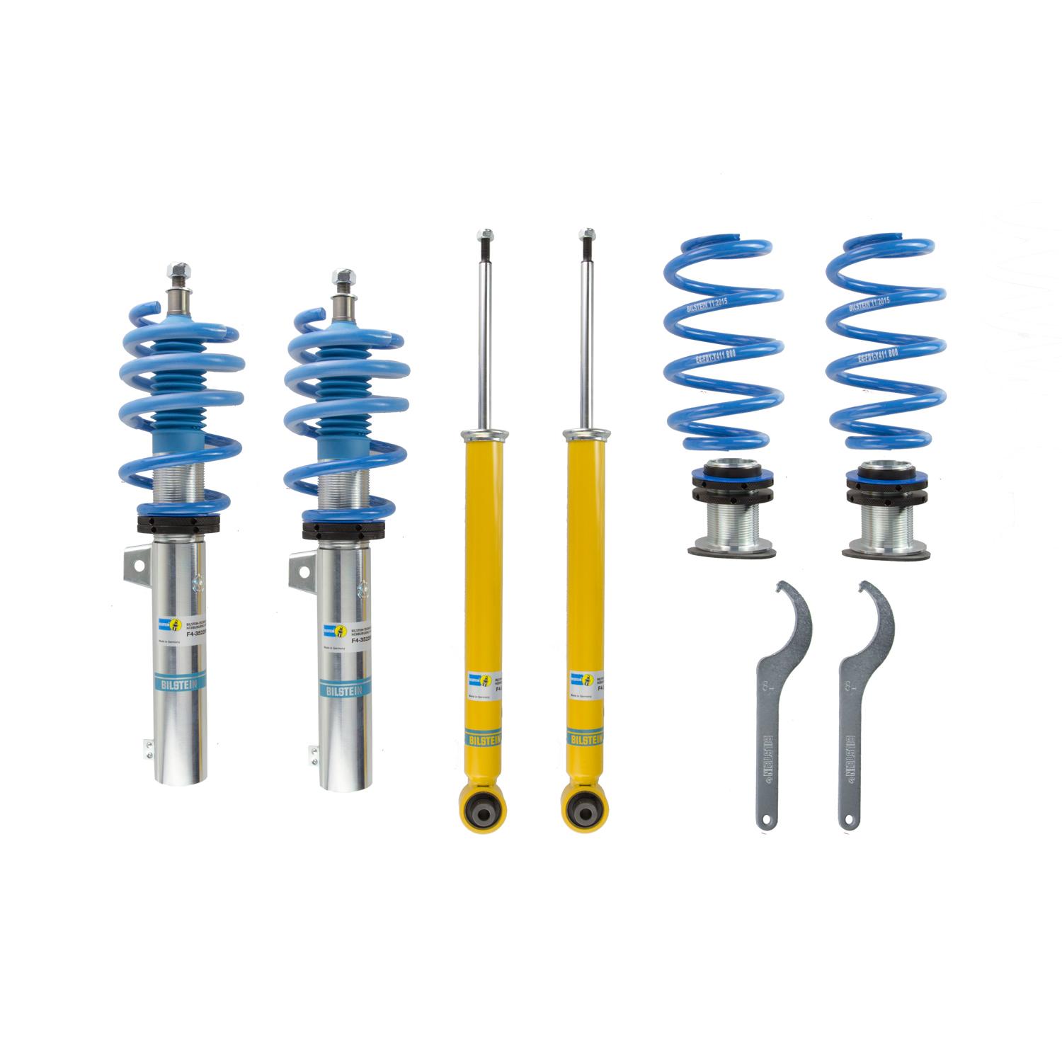 Bilstein B14 (PSS) - Suspension Kit (2015-2021 A3, A3 Quattro, GTI, S3, A3 Sportback e-tron, Golf R, Golf Alltrack, RS3, Arteon) - 47-251588