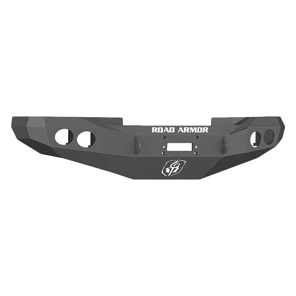 Road Armor Stealth Front Winch Bumper - Texture Black WARN M12000, Smittybilt XRC (1997-2001 1500) - 47010B
