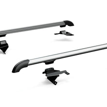 Teraflex 07-18 Wrangler JK 4 Door Nebo Roof Rack Main Rail Kit Silver - 4722000