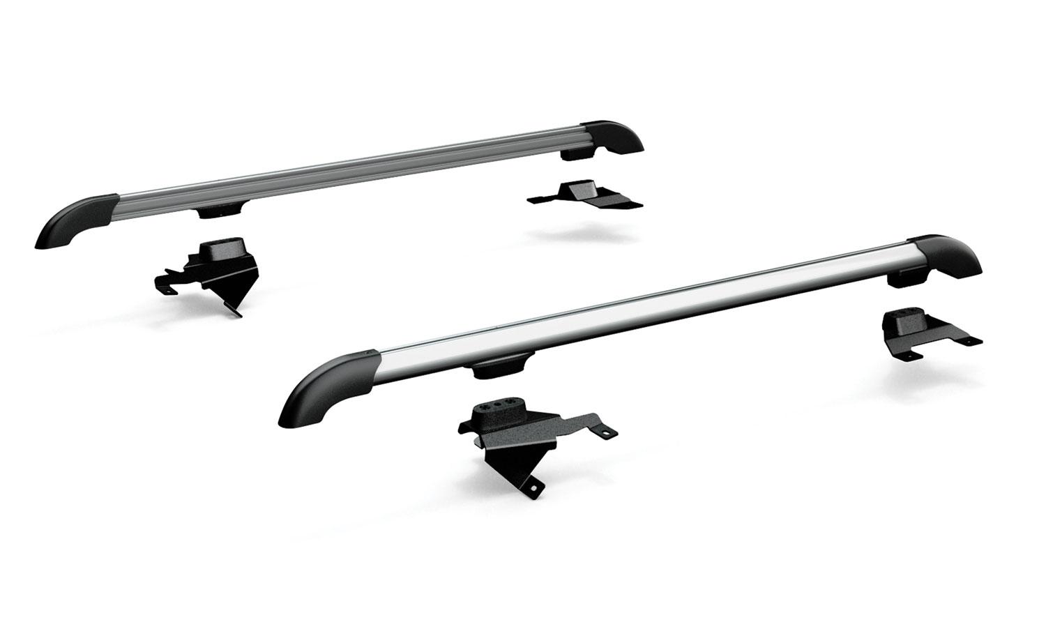 Teraflex 07-18 Wrangler JK 4 Door Nebo Roof Rack Main Rail Kit Silver - 4722000