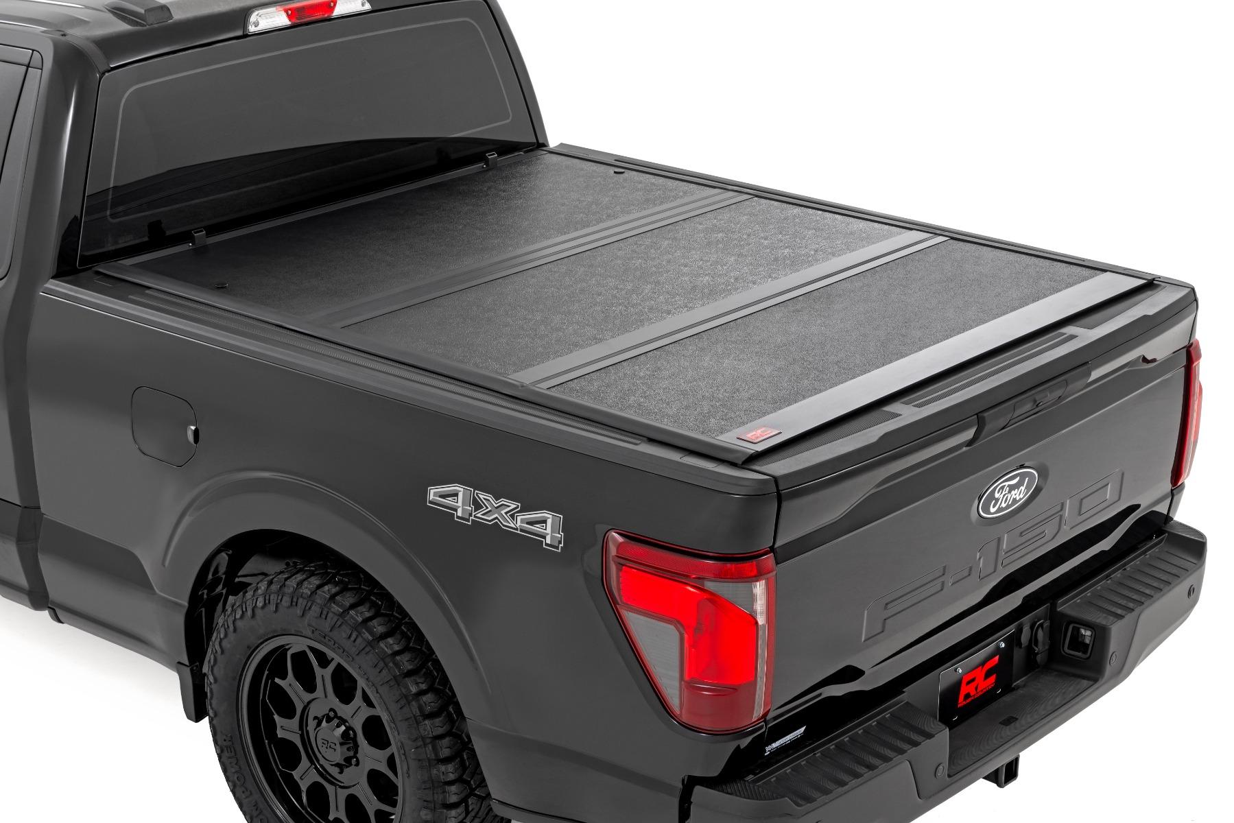 Rough Country Hard Low Profile Bed Cover 6 Foot 7 Inch Bed Ford F-150 2WD/4WD (2021-2026) - 47229650B