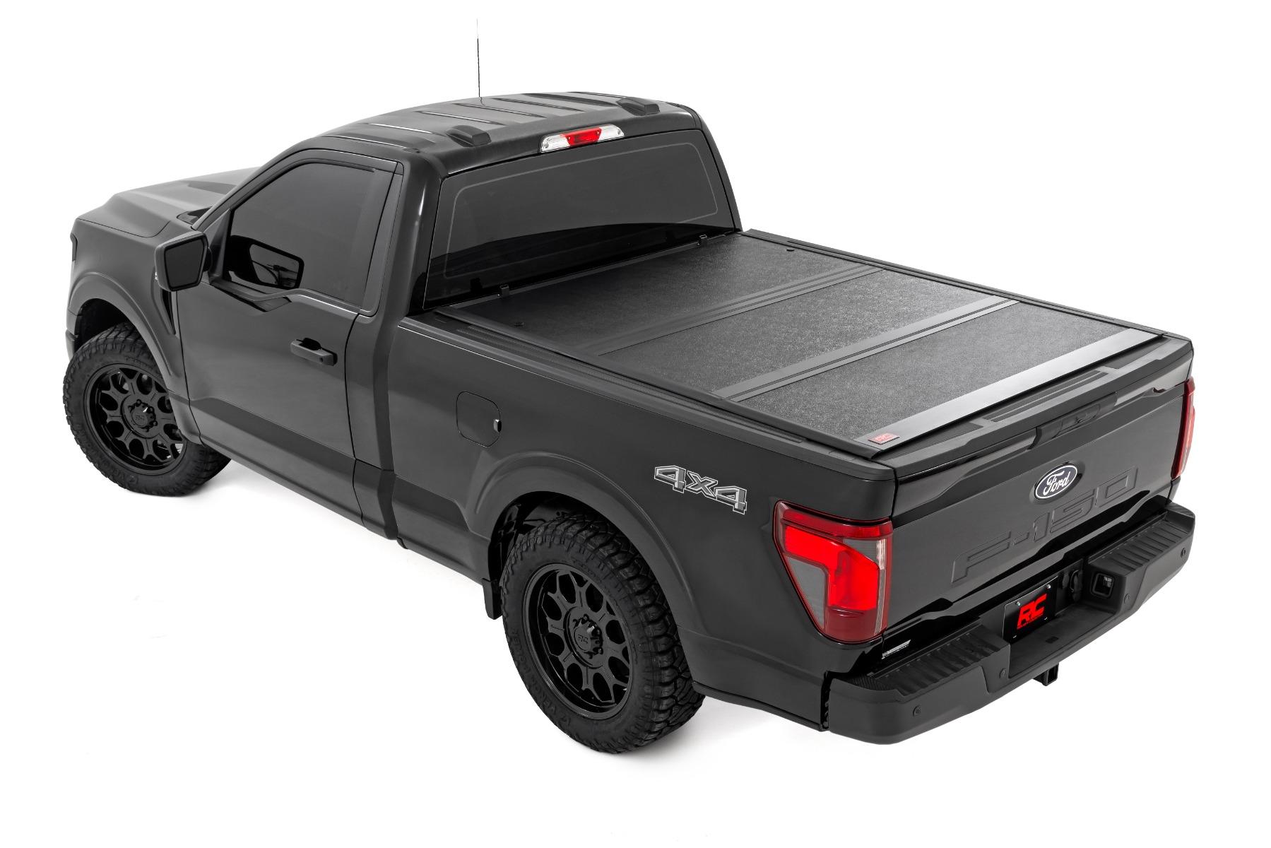 Rough Country Hard Low Profile Bed Cover 6 Foot 7 Inch Bed Ford F-150 2WD/4WD (2021-2026) - 47229650B