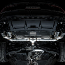 AWE Track Edition Exhaust for Audi 8Y S3 - Diamond Black Tips - 3020-43897