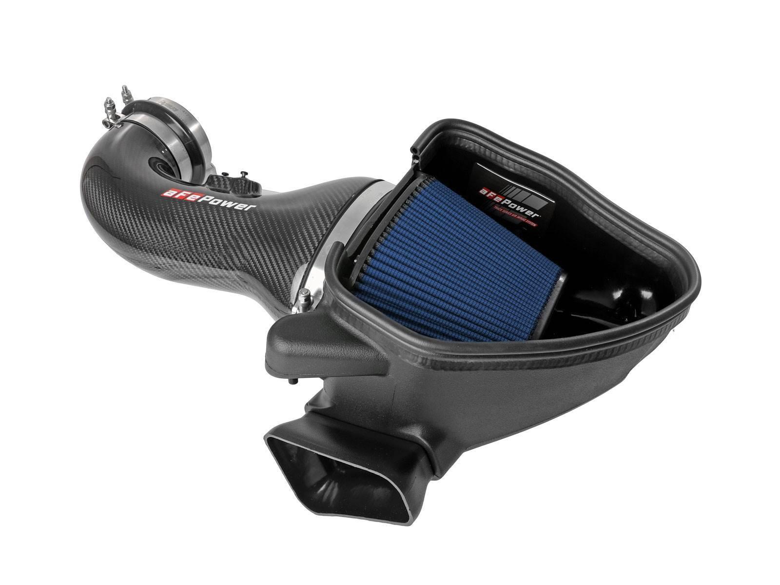 AFE 57-10018R Track Series Carbon Fiber Intake System w/ Pro 5R Media (2017-2021 Chevrolet Camaro ZL1 V8-6.2L SC)