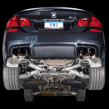 AWE Tuning BMW F10 M5 Touring Edition Axle-Back Exhaust Diamond Black Tips - 3015-43066
