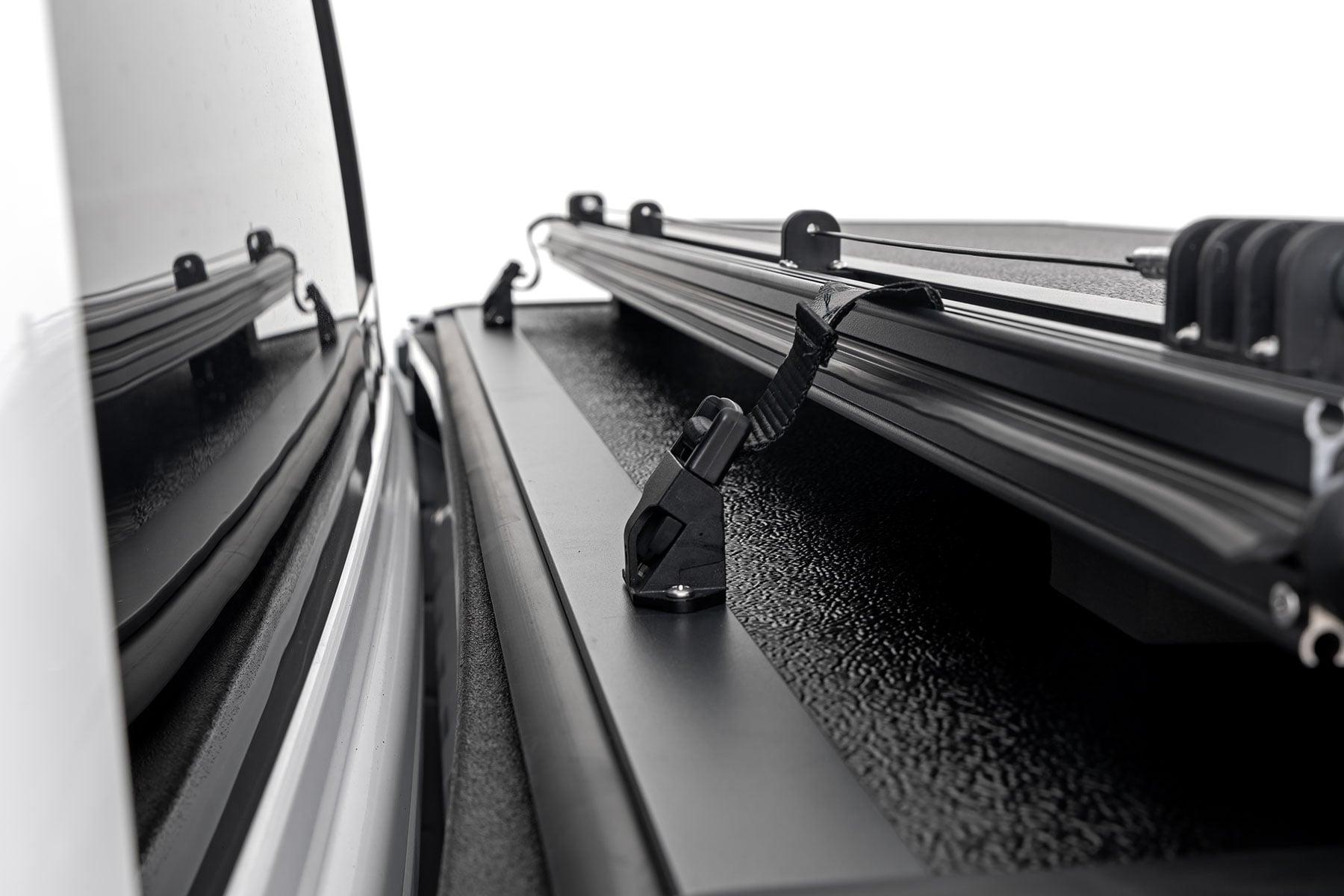 Rough Country Hard Low Profile Bed Cover 5 Foot 7 Inch Bed No Rambox Ram 1500 (19-26)/1500 TRX (21-24) (2019-2026 1500) - 47320550B
