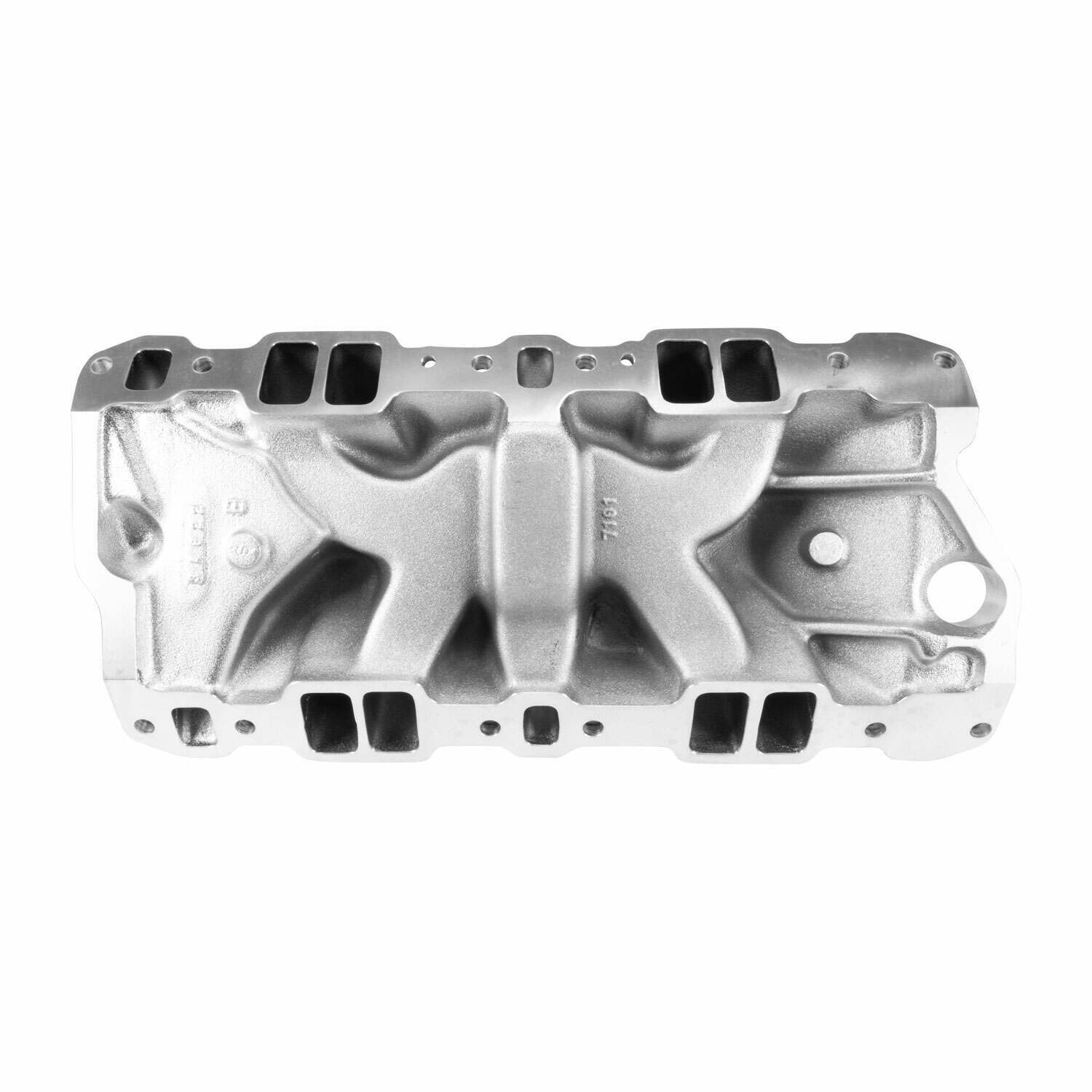 Edelbrock Performer Rpm Sbc Intake Manifold Chrome Plasma (Chevrolet:Small-Block Gen I:302 (4.9L)/327 (5.4L)/350 (5.7L)/400 (6.6L)) - 7101-CP