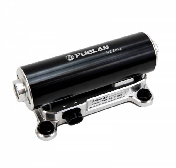 Fuelab High Efficiency EFI (Electronic Fuel Injection)In Line Fuel Pump Rated Up To 1250HP Street/Strip Twin Screw DC Brushless Driven Fuel Pump - 47403