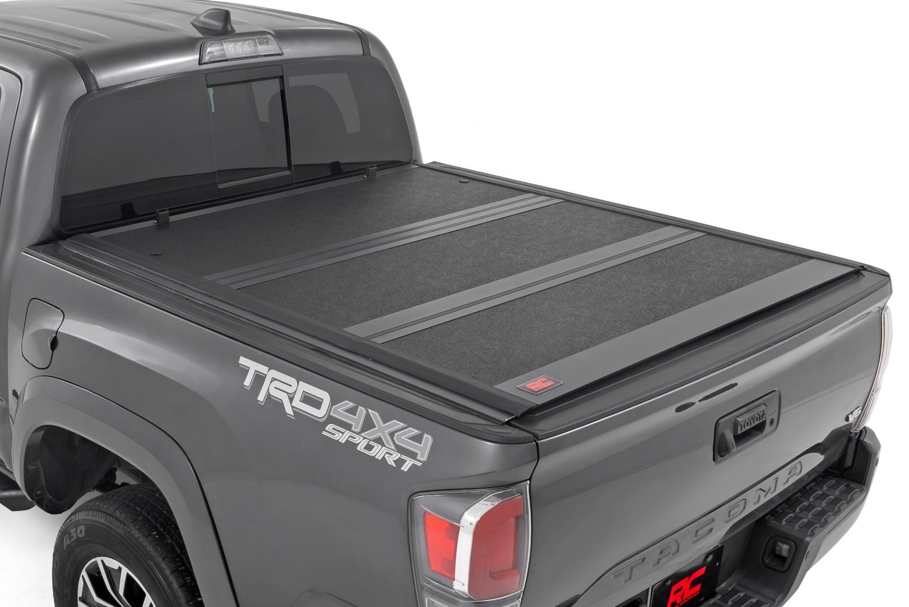Rough Country Hard Low Profile Bed Cover 5 Foot Bed Toyota Tacoma 2WD/4WD (2016-2023) (2016-2023 Tacoma) - 47420500B