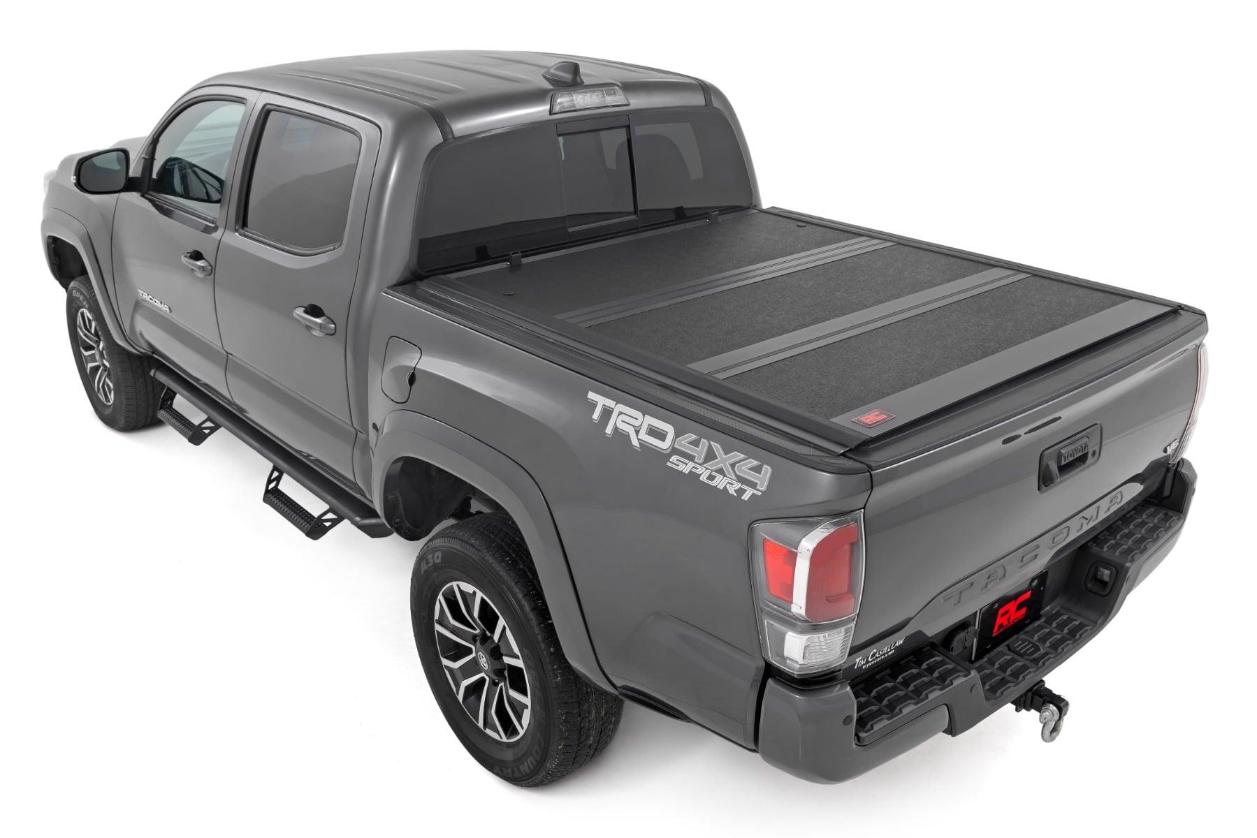Rough Country Hard Low Profile Bed Cover 5 Foot Bed Toyota Tacoma 2WD/4WD (2016-2023) (2016-2023 Tacoma) - 47420500B