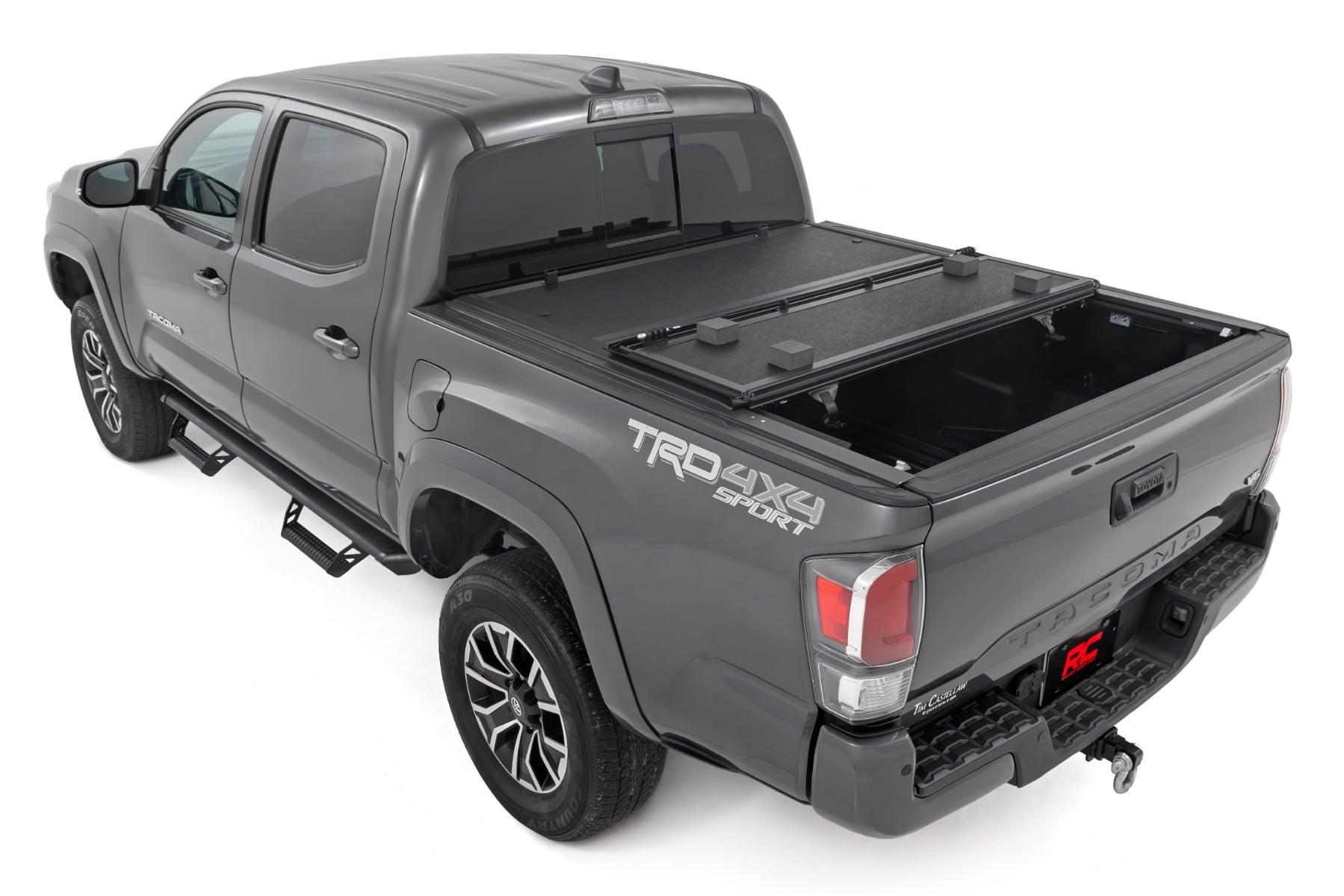 Rough Country Hard Low Profile Bed Cover 5 Foot Bed Toyota Tacoma 2WD/4WD (2016-2023) (2016-2023 Tacoma) - 47420500B