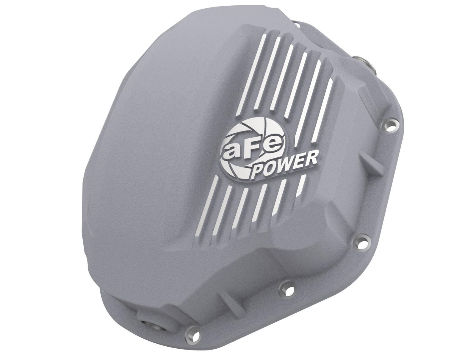 AFE Street Series Rear Differential Cover Raw w/ Machined Fins (1994-2007 Ram 3500, F-350 Super Duty, F-350 Super Duty, F-450 Super Duty, F-450 Super Duty) - 46-70030