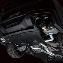 AWE SwitchPath Catback Exhaust - Quad Diamond Black Tips (2024-2026 Mustang Dark Horse) - 3025-43375