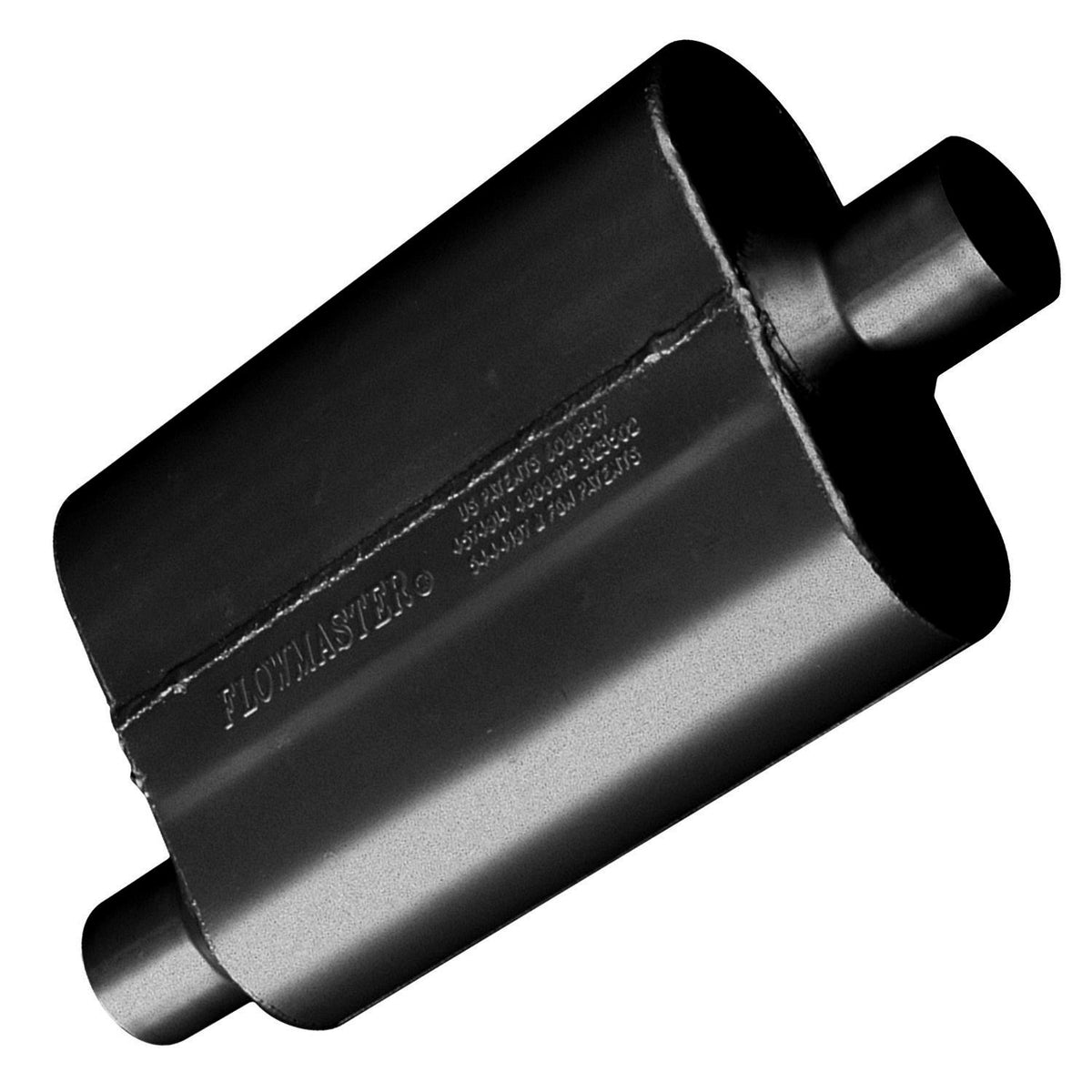 Flowmaster 40 Series Muffler - 2.25 Offset In / 2.25 Center Out - Aggressive Sound