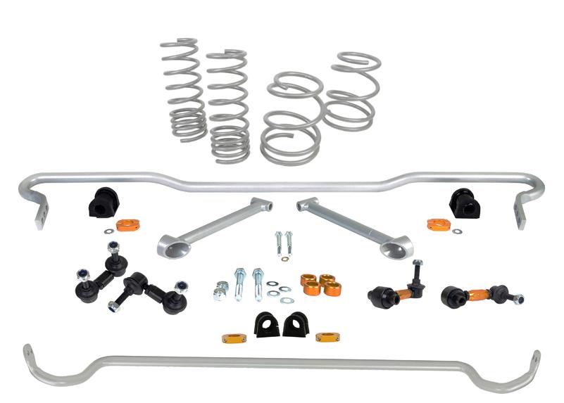 Whiteline Performance Grip Series Kit Grip Series Kit Suits My08-11 Models Vehicle Sway Bar And Lowered Spring Kit Contains Wsk-Sub005 And Bsk011 Essential Whiteline - GS1-SUB009