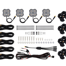 Diode Dyamics Roof Rack Scene Light Dual Color - Amber/White - Kit