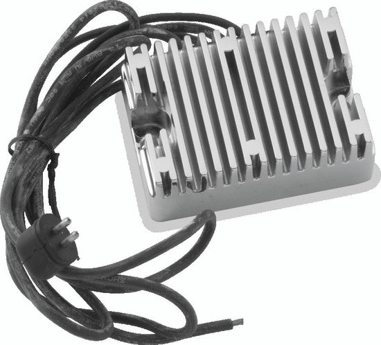 Twin Power 76-80 Big Twin Voltage Regulator Chrome Replaces H-D 74512-79A 17.8 Amp