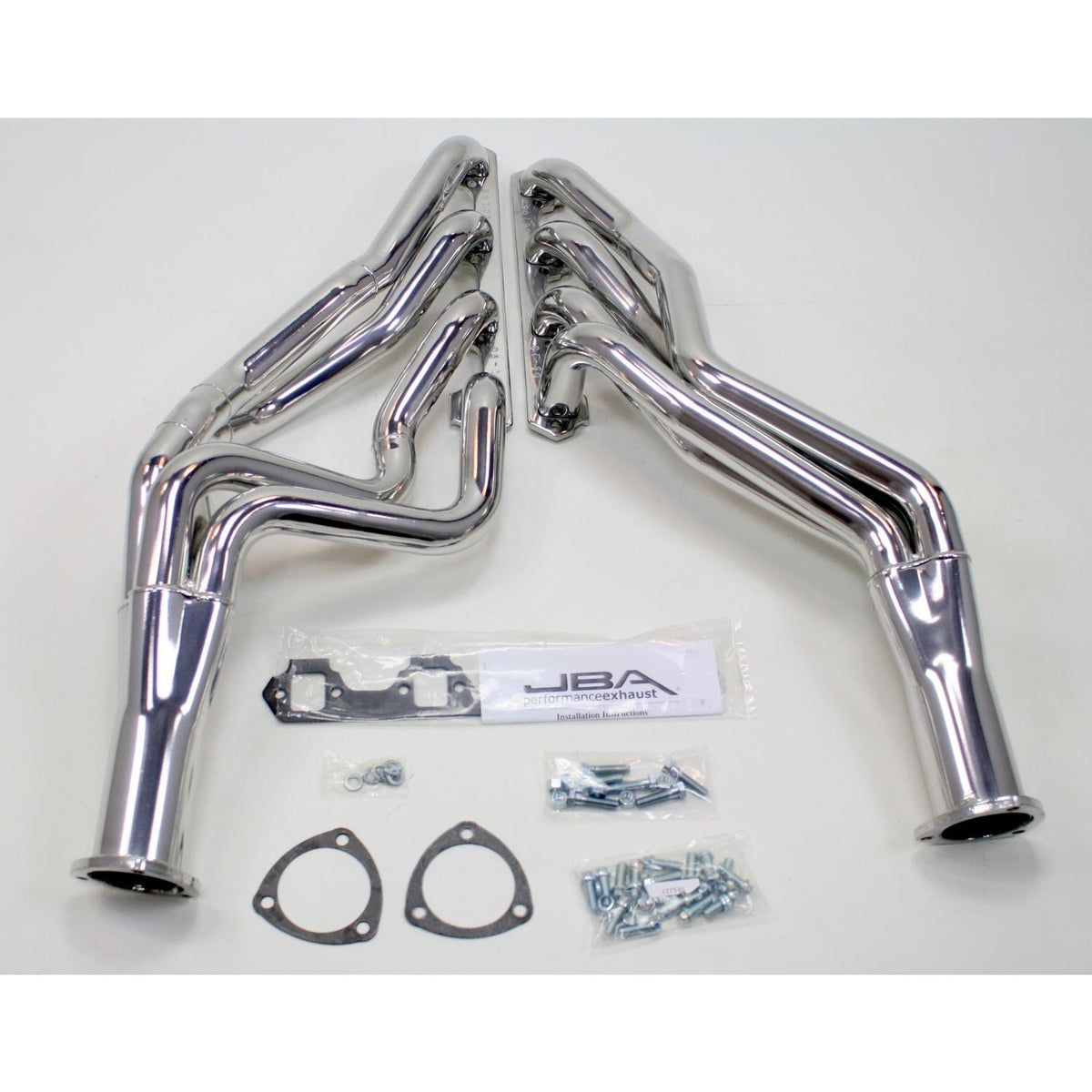 JBA 65-73 Mustang 302 Long Tube Sil Cer (1965-1972 Mustang) - 6610SJS