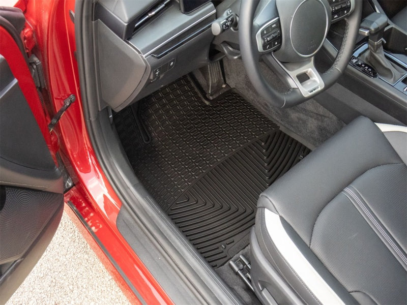 WeatherTech 20-26 Hyundai Sonata 1st Row Front All-Weather Floor Mats - Black
