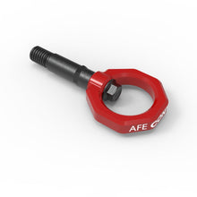 aFe CONTROL Rear Tow Hook Red (2020-2021 GR Supra, GR Supra, GR Supra) - 450-721002-R