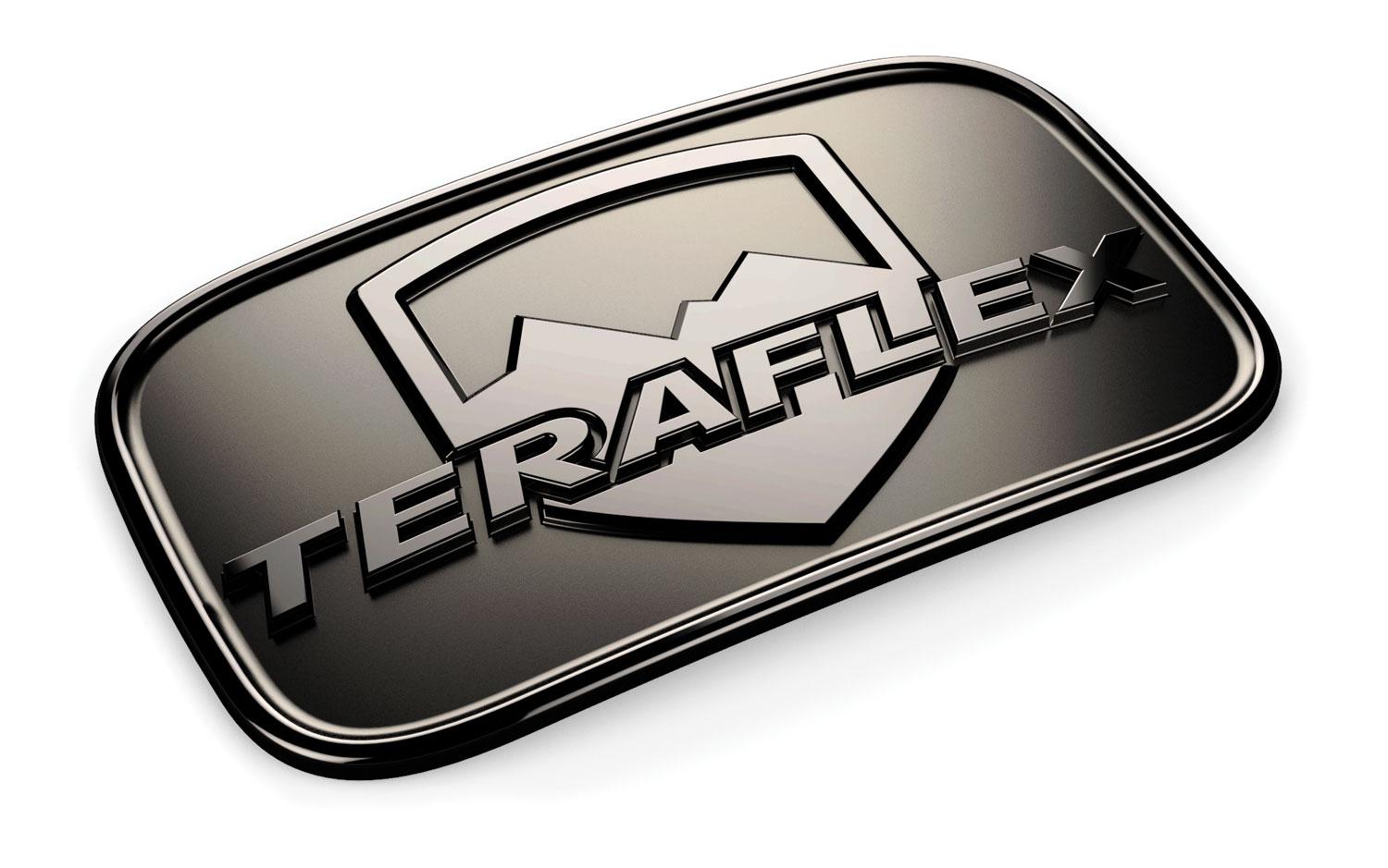 Teraflex 07-18 Wrangler JK Logo License Plate Delete Badge - 4798000