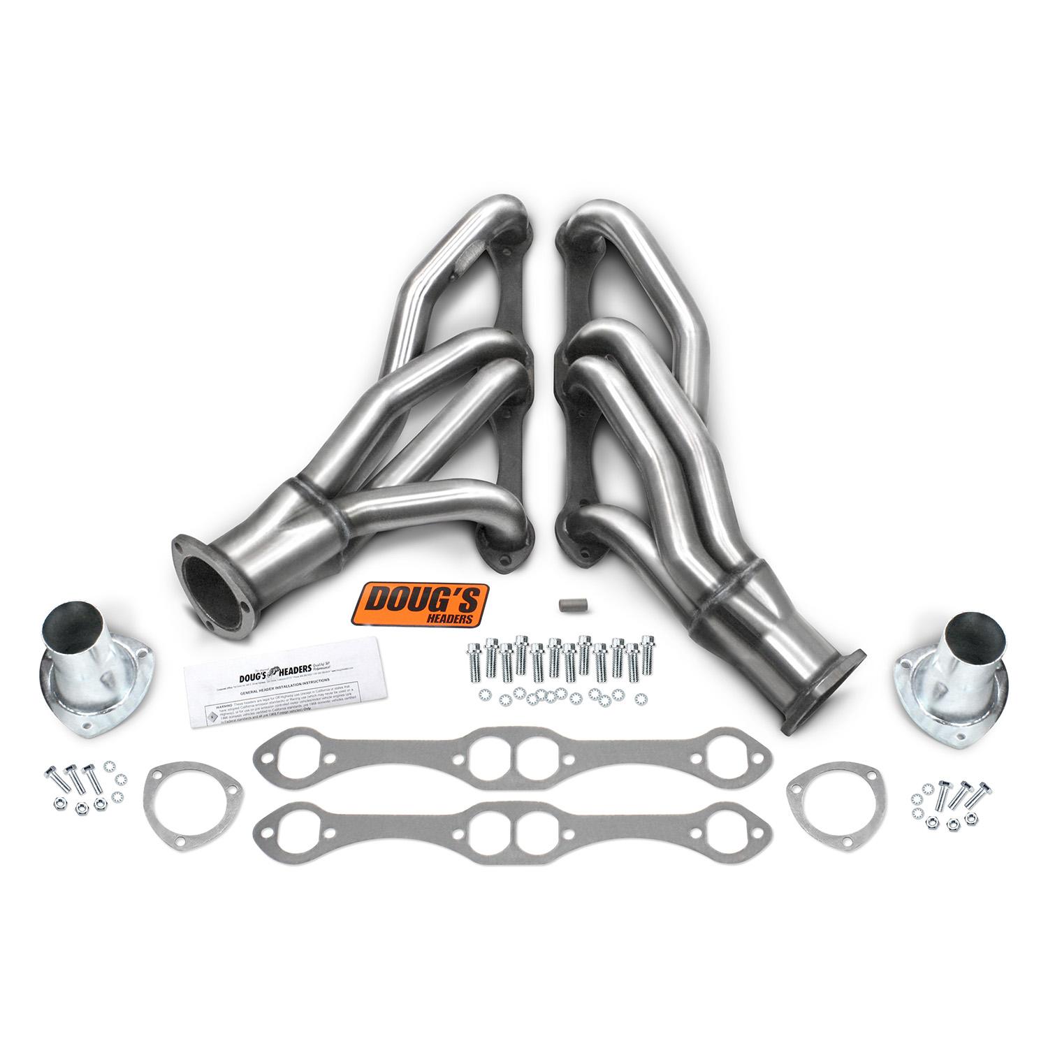 Doug's 64-92 GM F, G, & A Body SBC Mid Length Stainless (1964-1994 Buick, Chevrolet, Oldsmobile, Pontiac Fitments) - D304-SS