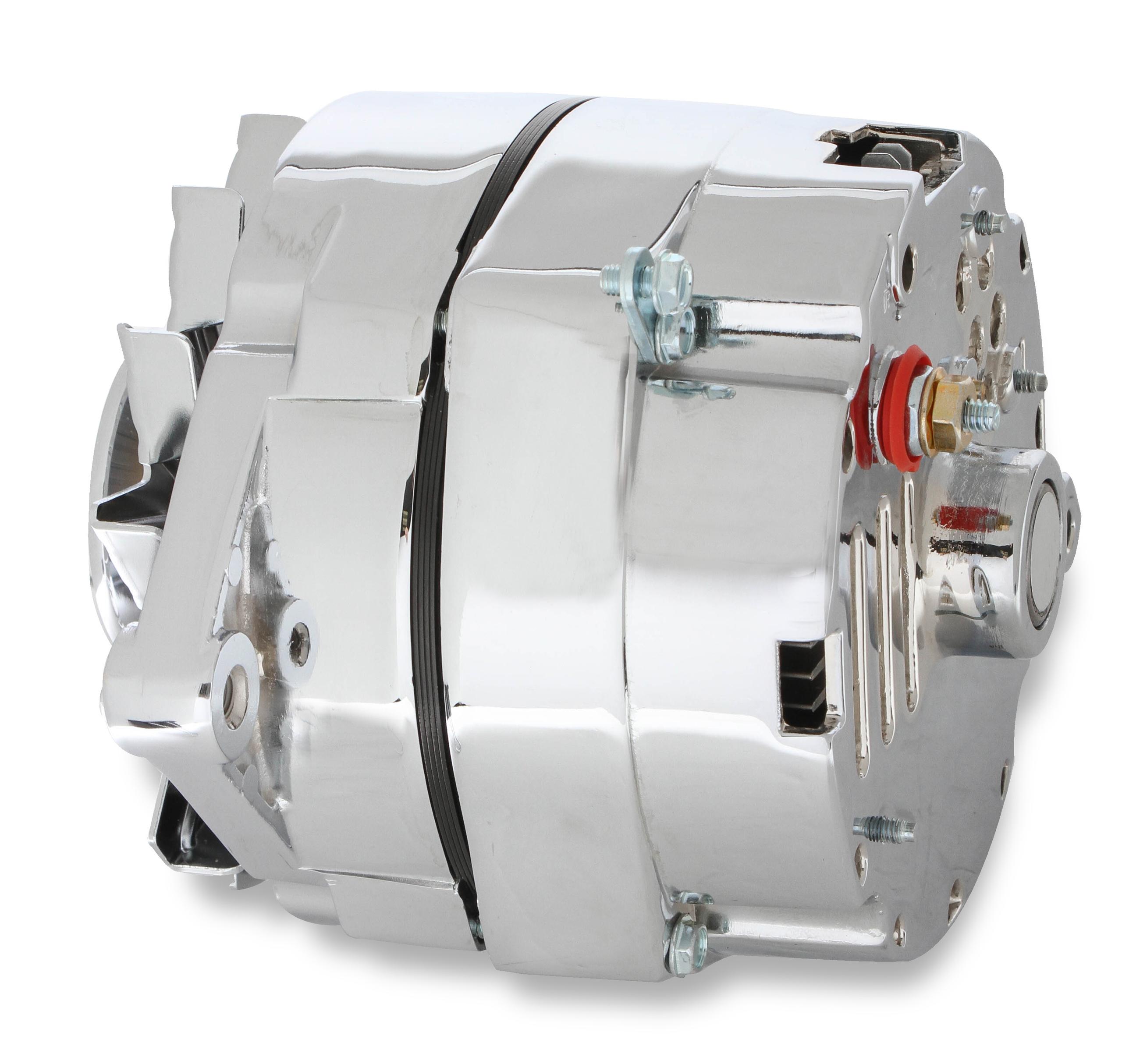 Mr. Gasket 5123 Chrm Alternator-Early Gm Delco