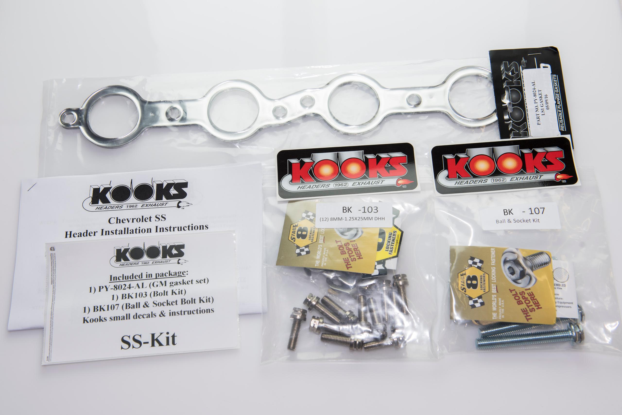 Kooks 1-7/8" x 3" SS Headers. 2014-2017 Chevrolet SS. - 25102400