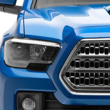 Raxiom 16-23 Toyota Tacoma Axial Series OE Replacement Headlights- Black Housing- Clear Lens