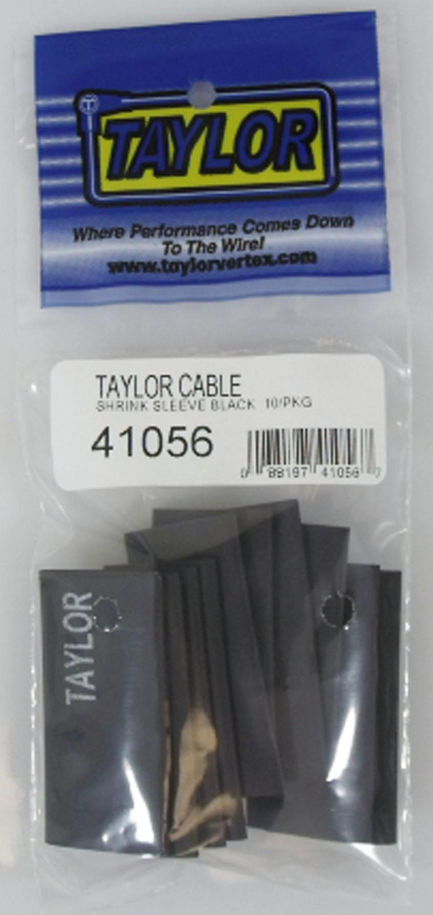 TAYLOR CABLE Shrink Sleeves black - 41056