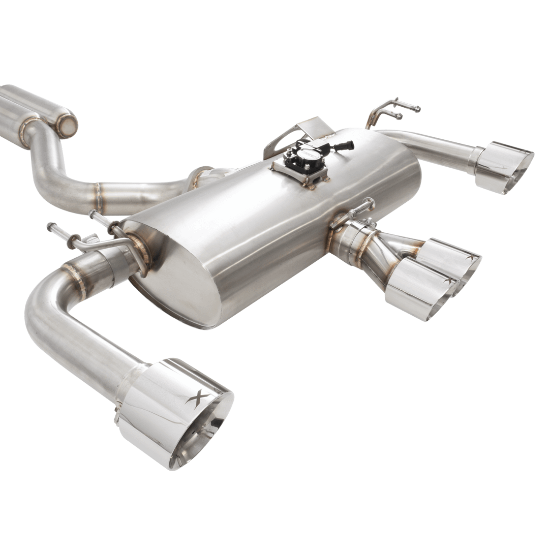 XForce 3" Varex Valved Cat Back Exhaust System (2023-2024 Toyota Corolla GR) - ESTCG23VKCS