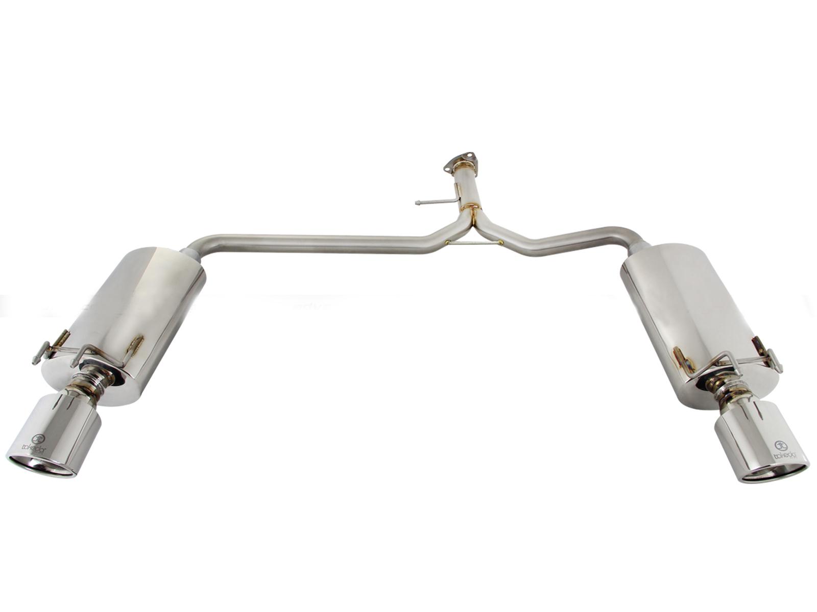 AFE Takeda 2-1/4 IN to 1-3/4 IN 304 Stainless Steel Axle-Back Exhaust System (2013-2017 Accord) - 49-36607