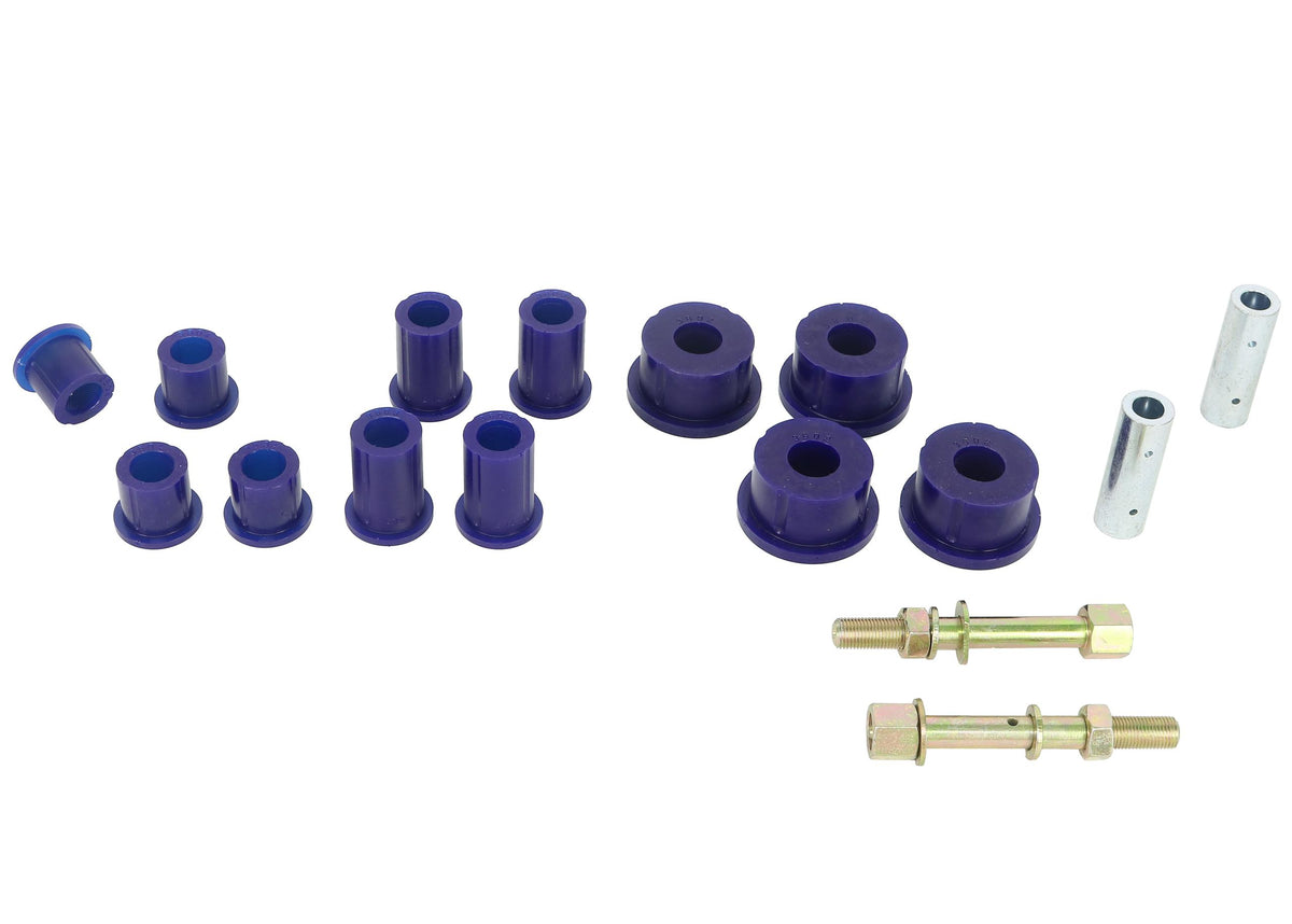 SuperPro Ford Ranger 19-23 Rr Shackle Bush Kit (2019-2024 Ranger Lariat, Ranger XL, Ranger XLT) - KIT168K
